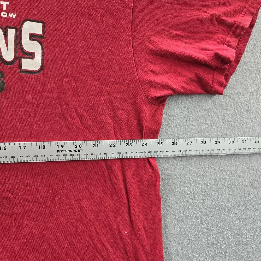 San Francisco 49ers Men Shirt 2XL‎ Red NFL Team Apparel Champions Graphic